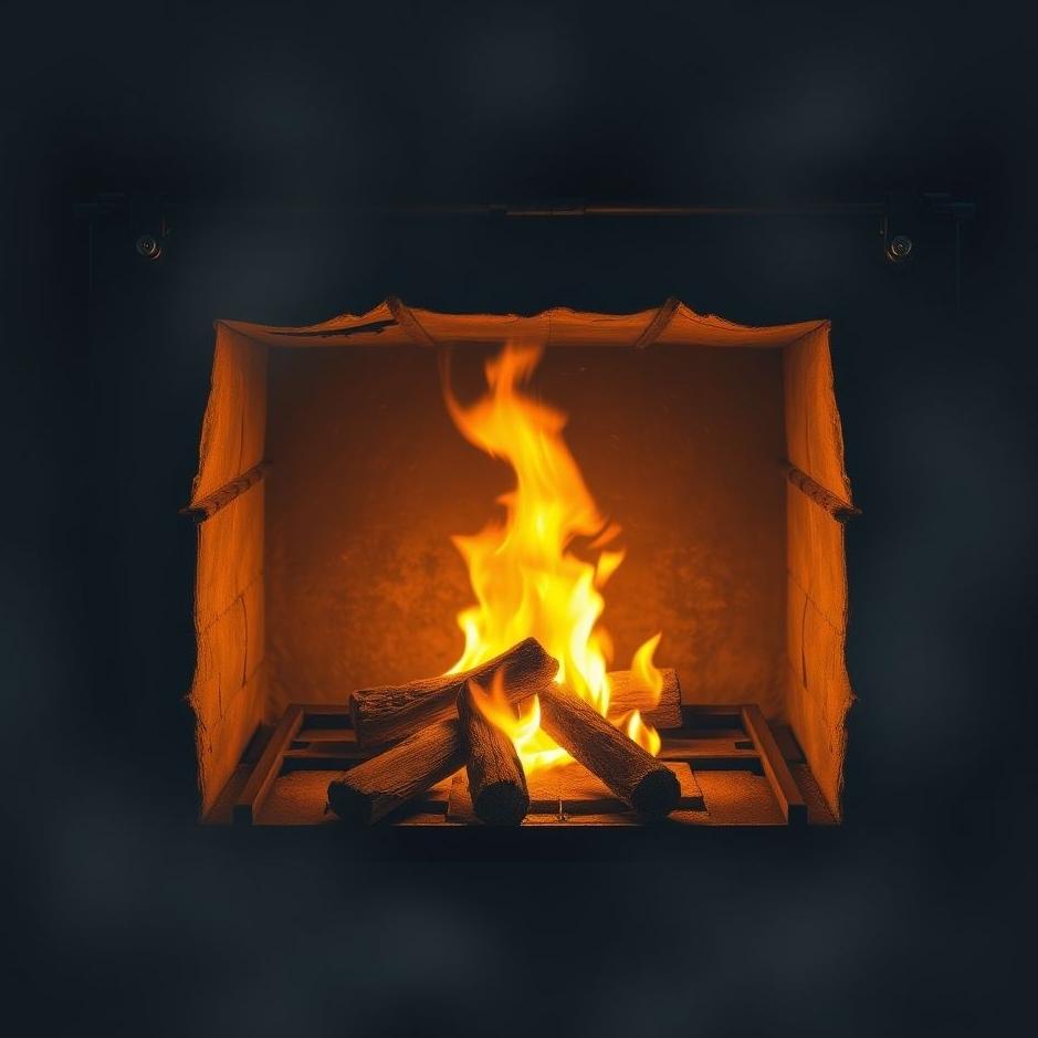 Dream : Lighting a fire in a stove in a dream