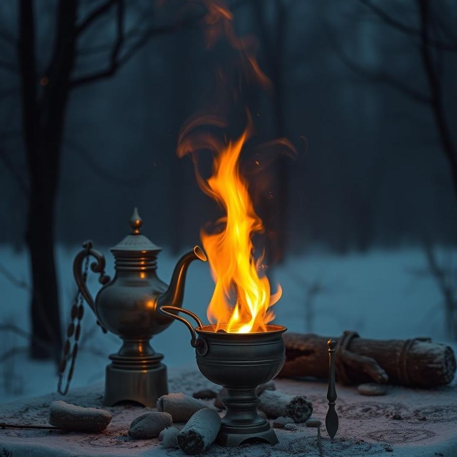 Dream : Lighting a samovar fire in a dream
