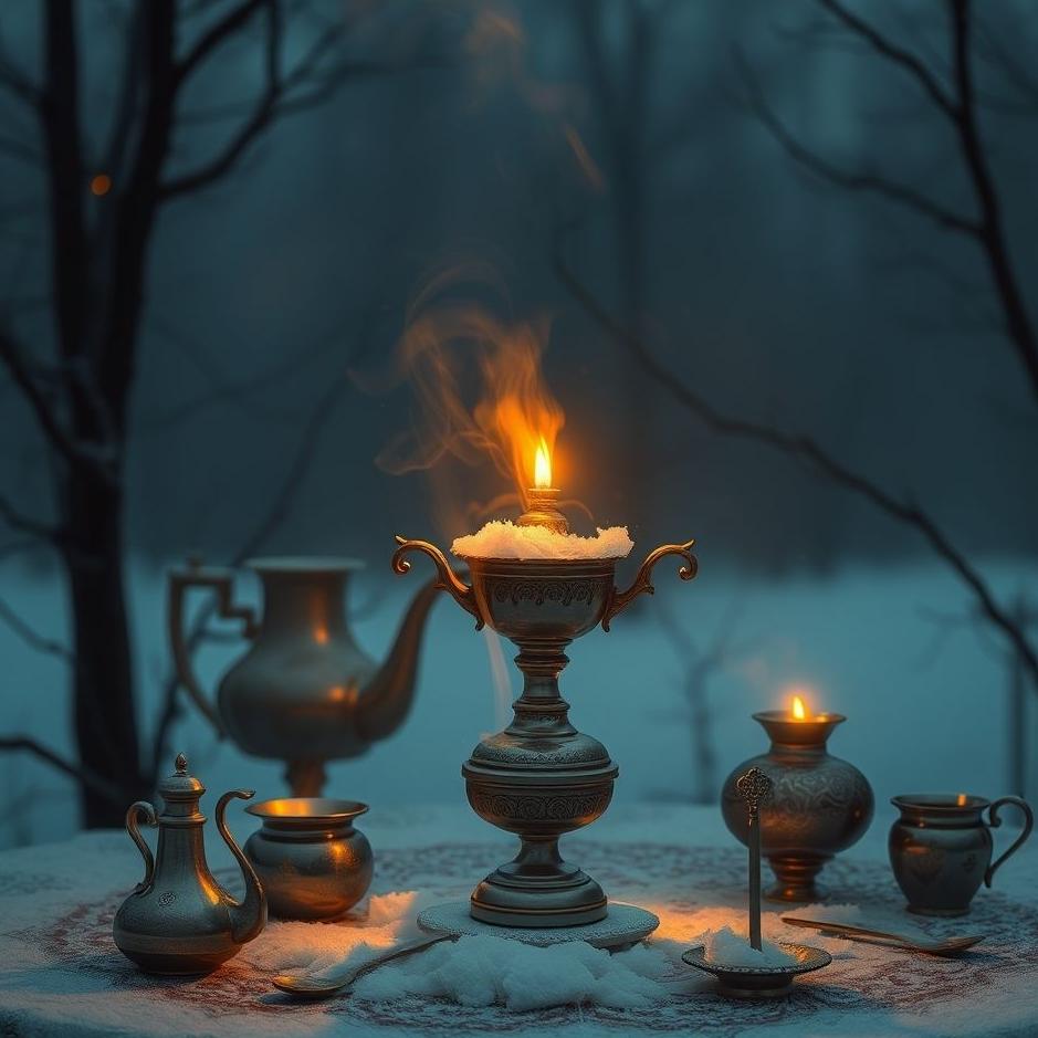 Dream : Lighting a samovar in a dream