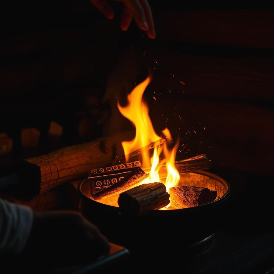 Dream : Lighting a stove with wood in your dream