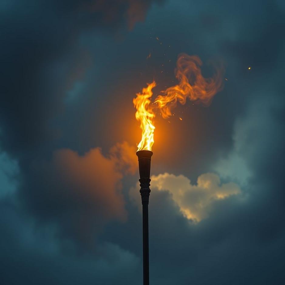 Dream : Lighting a torch in a dream