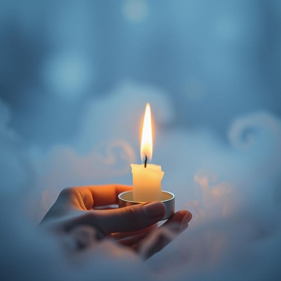 Dream : Lighting and extinguishing a candle in a dream