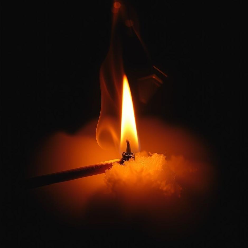 Dream : Lighting and extinguishing matches in your dream