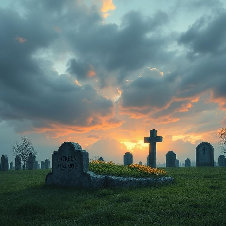 Dream : Liking a grave in a dream