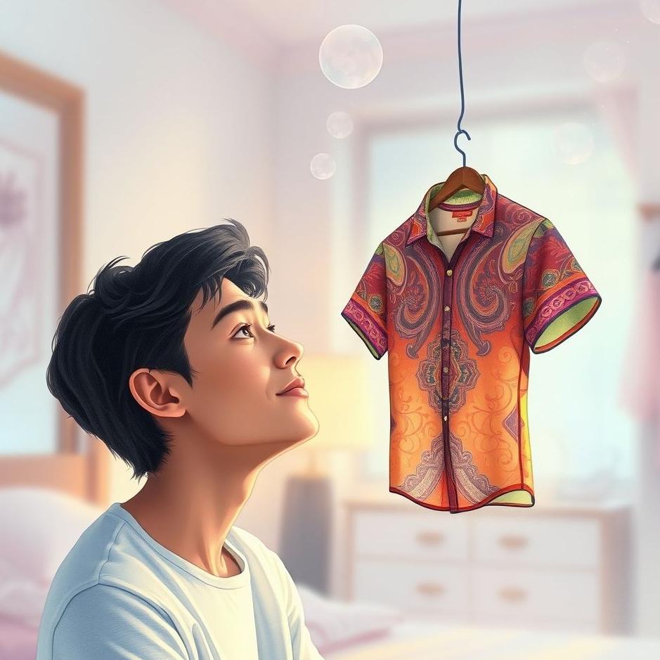 Dream : Liking a shirt in a dream