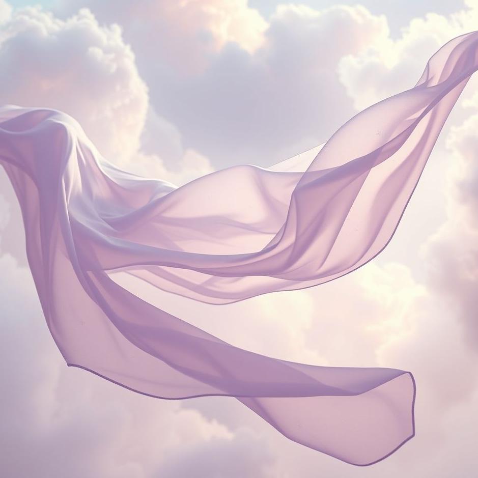 Dream : Lilac fabric in a dream