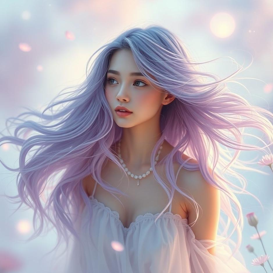 Dream : Lilac hair in a dream
