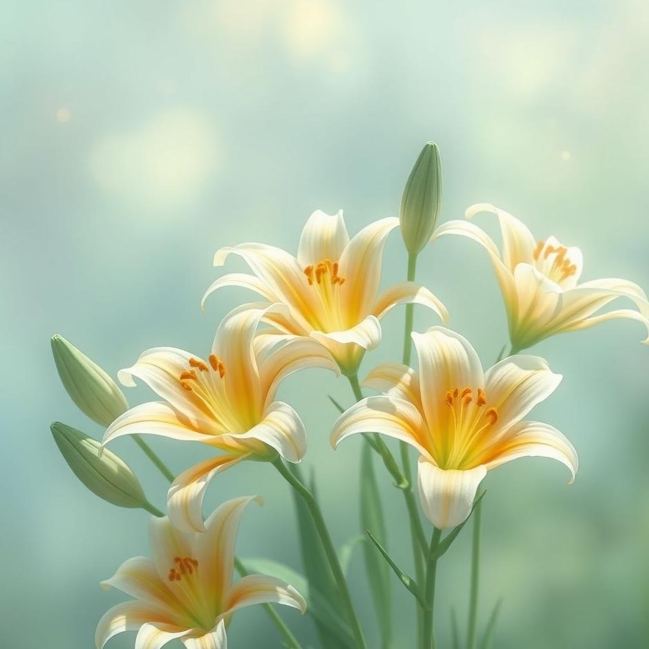 Dream : Lilies in a dream