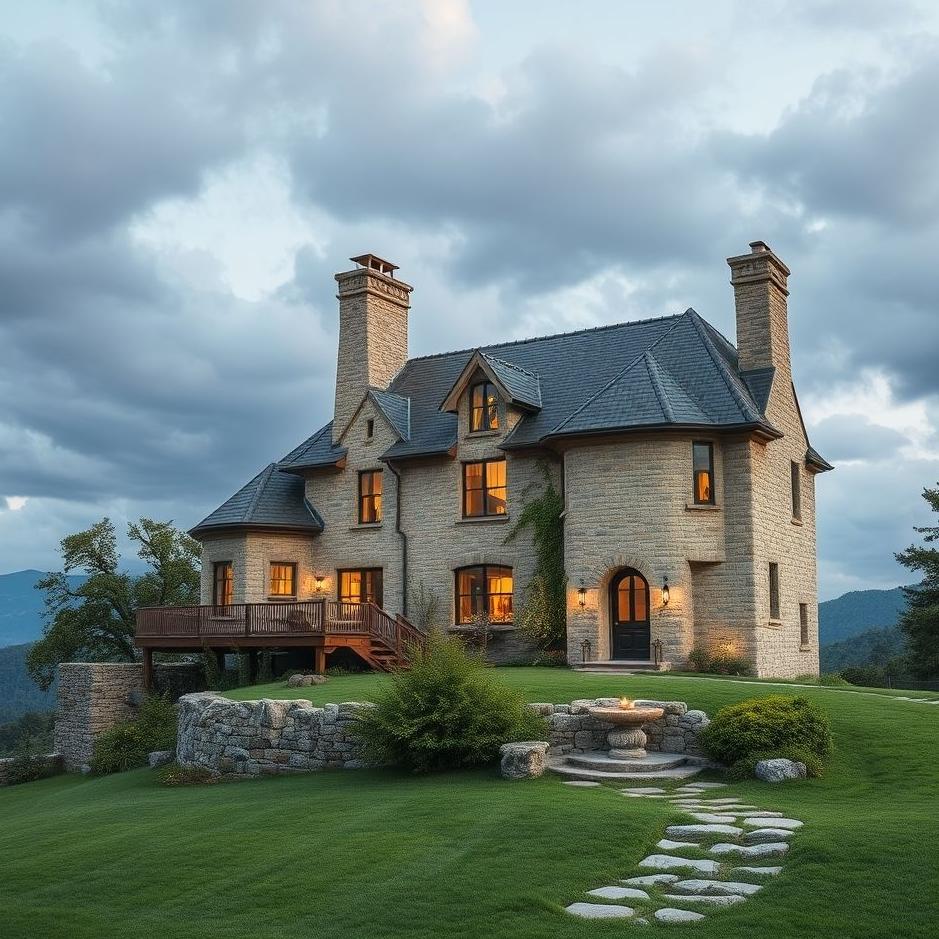 Dream : Limestone house in a dream