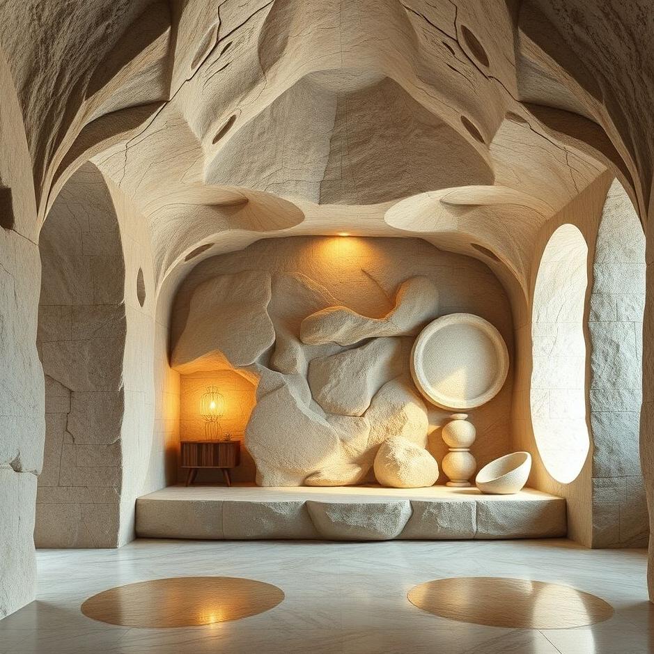 Dream : Limestone room in a dream