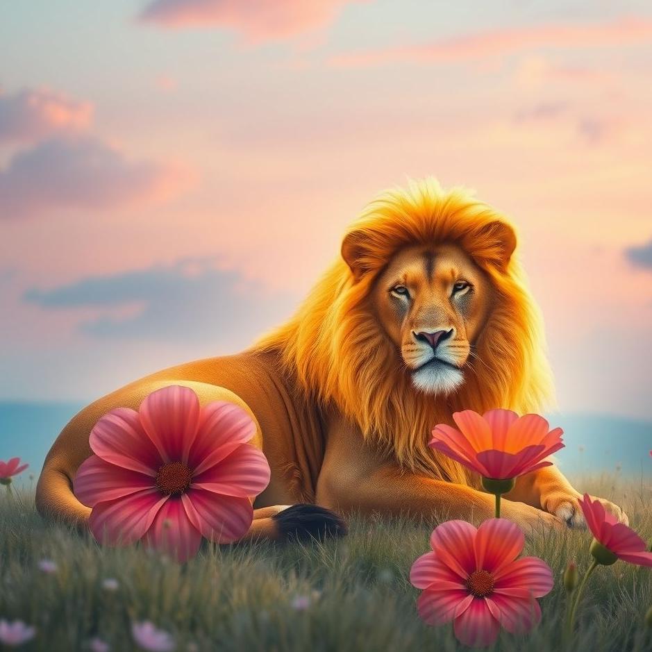 Dream : Lion pill in the dream