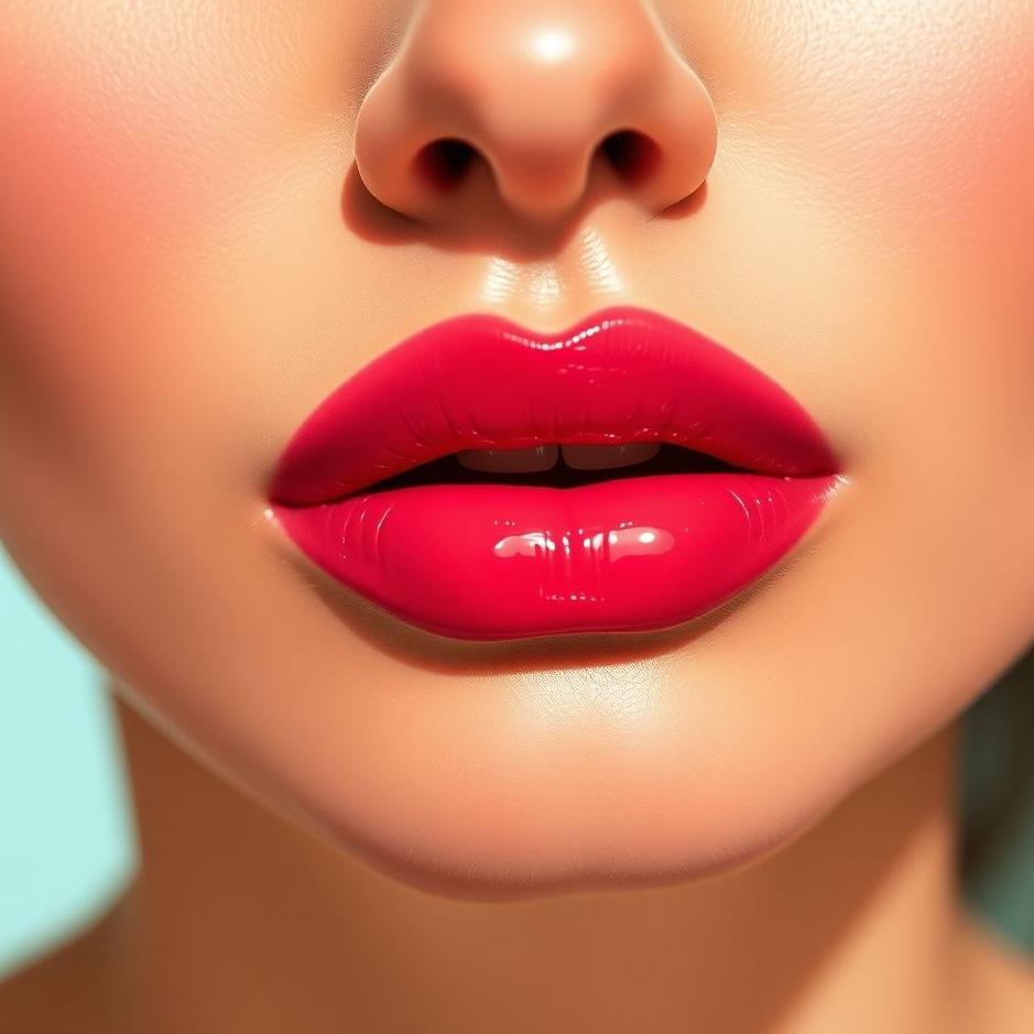 Dream : Lipstick lips in a dream