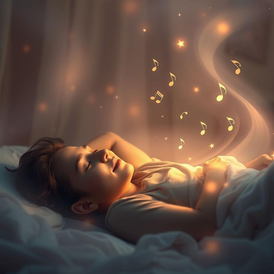 Dream : Listening to a moving song in a dream