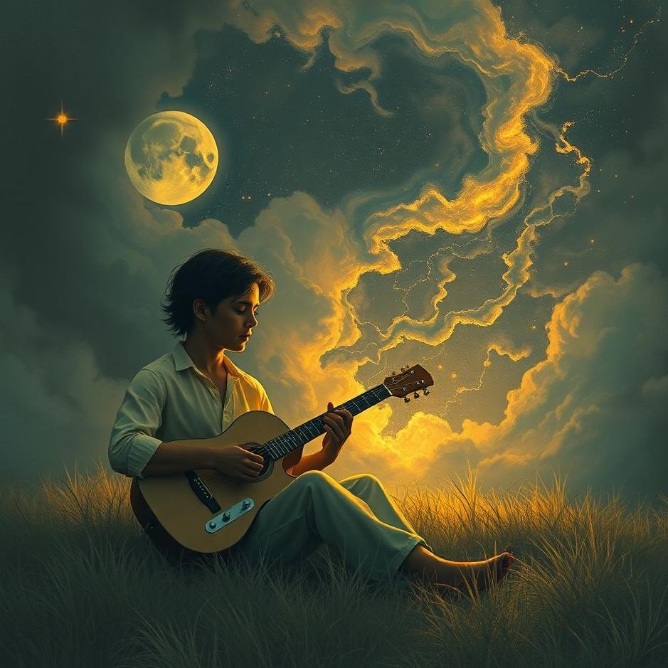 Dream : Listening to a saz in a dream