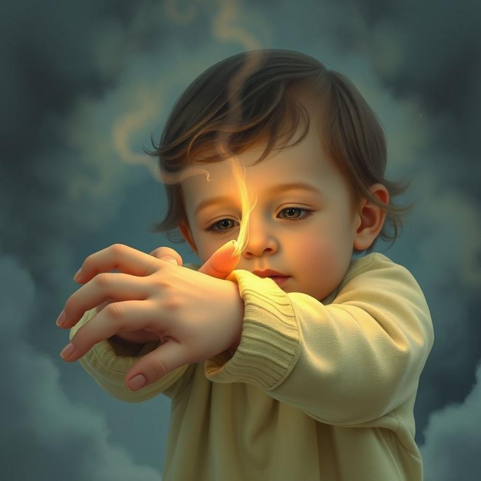 Dream : Little child's finger being cut off in a dream