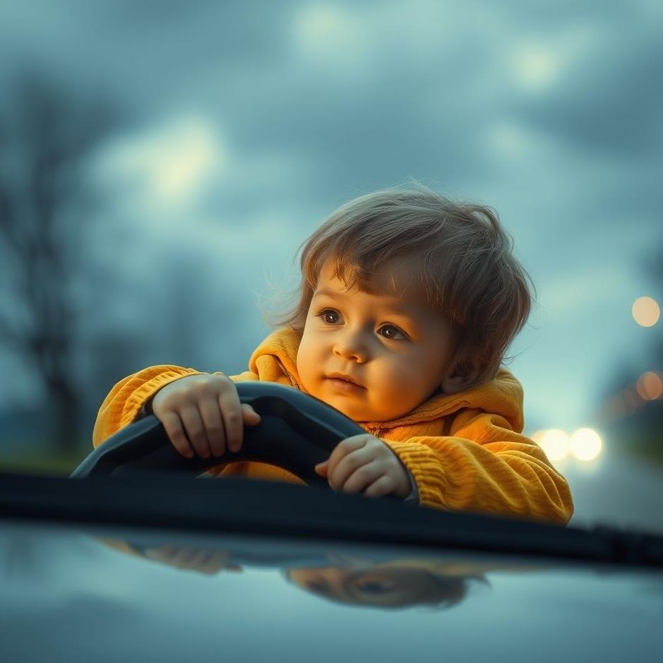 Dream : Little child hit by a car in a dream