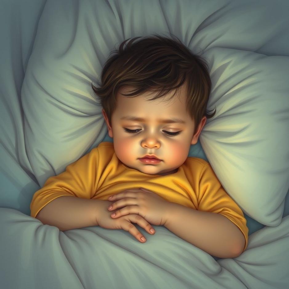 Dream : Little child sick in a dream