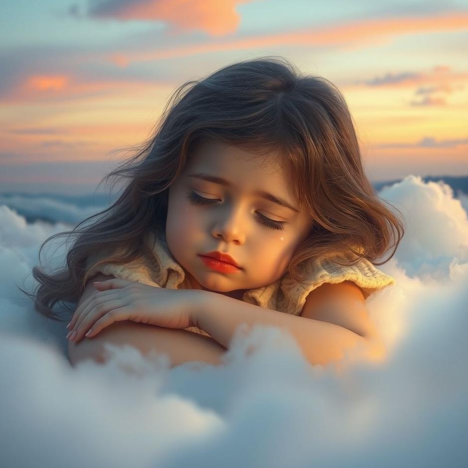 Dream : Little girl crying in a dream