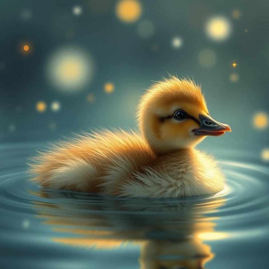 Dream : Little gosling in a dream