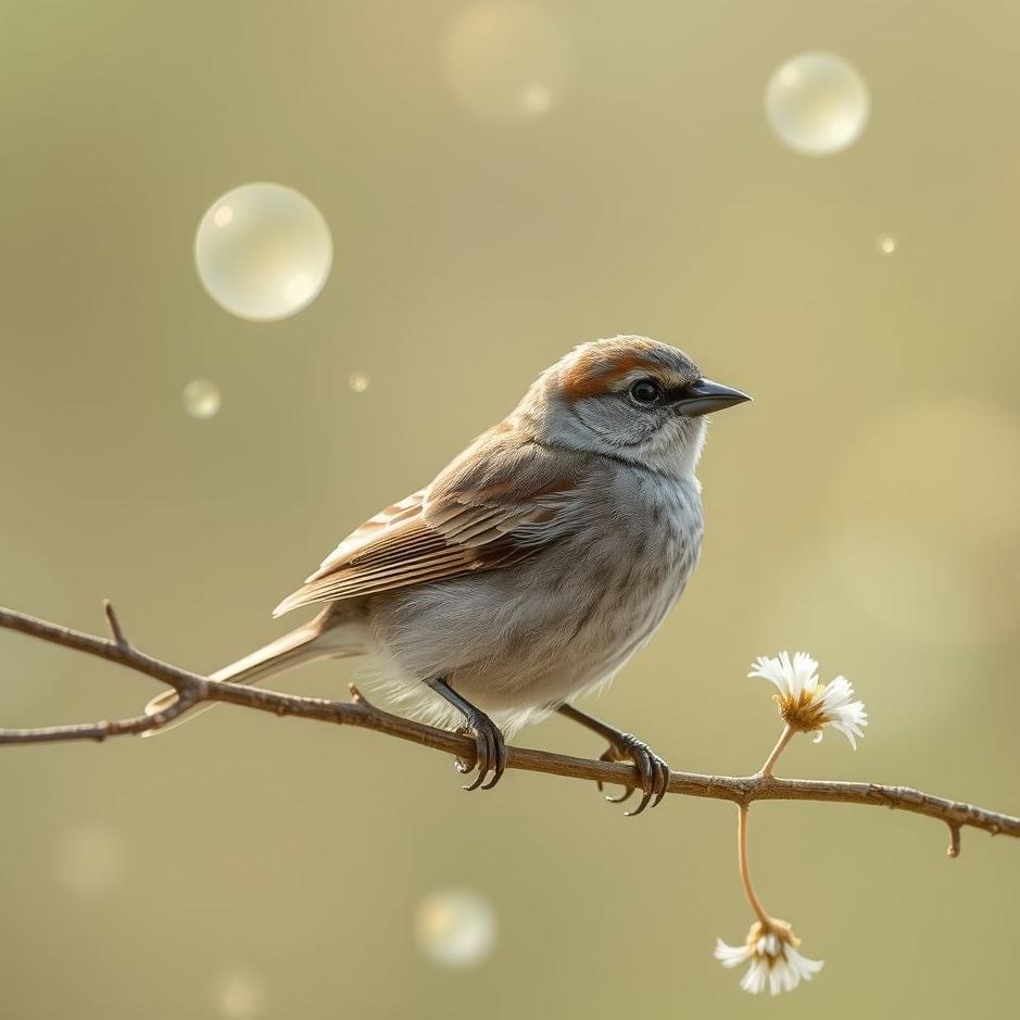 Dream : Little sparrow in a dream