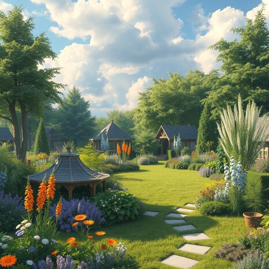Dream : Living garden in the dream