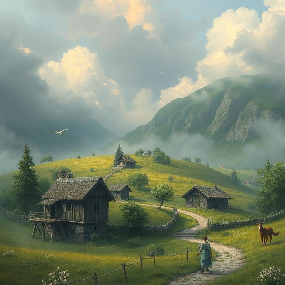 Dream : Living in a village in a dream