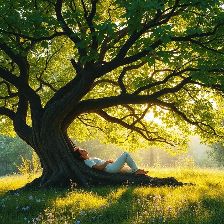 Dream : Living in tree shade in the dream