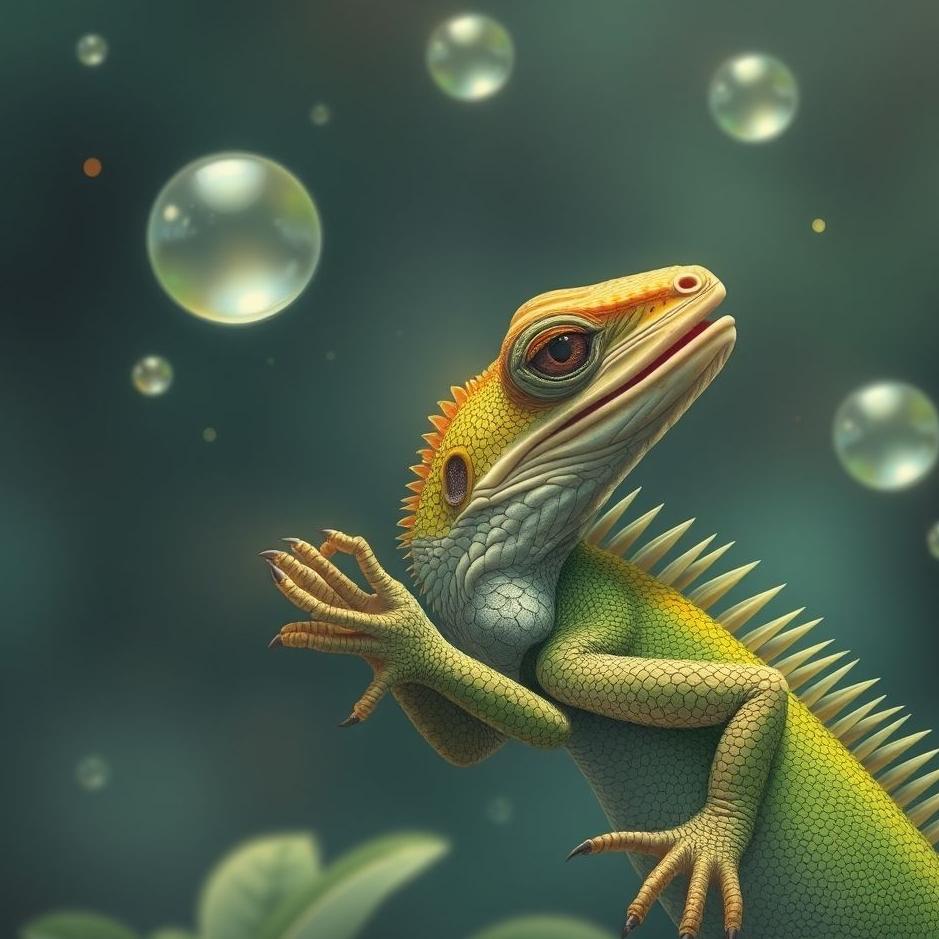 Dream : Lizard biting in a dream