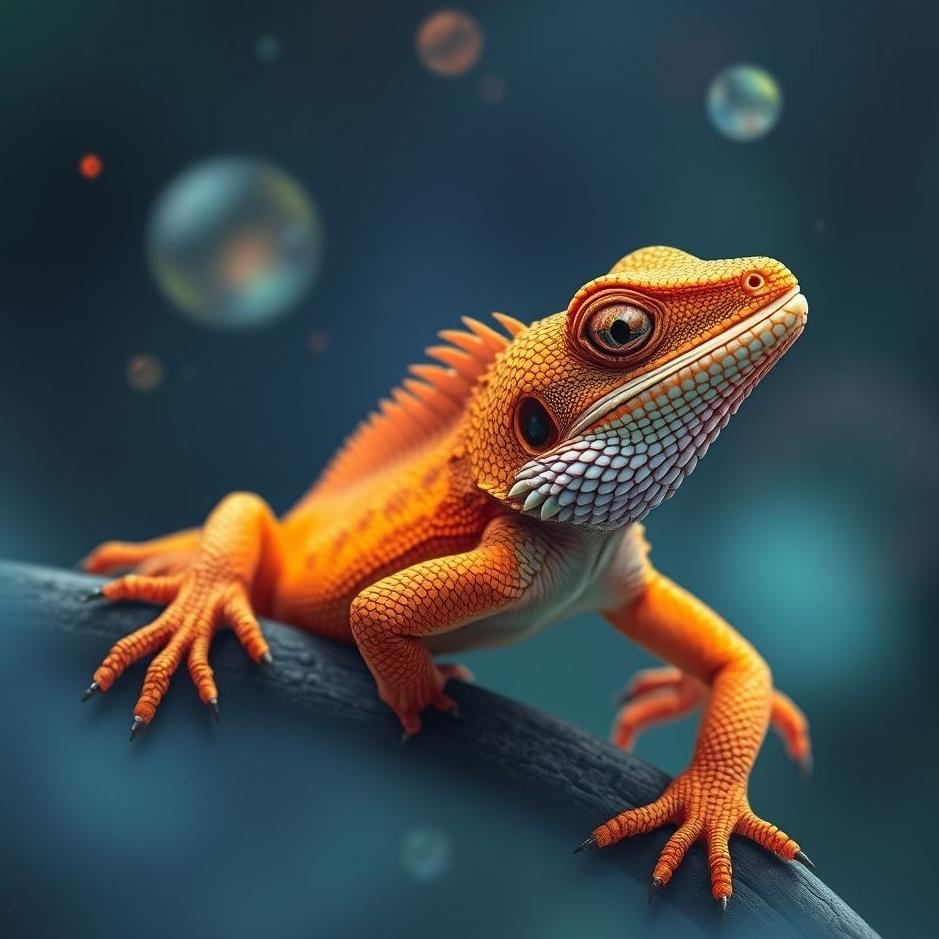 Dream : Lizard that changes color in a dream