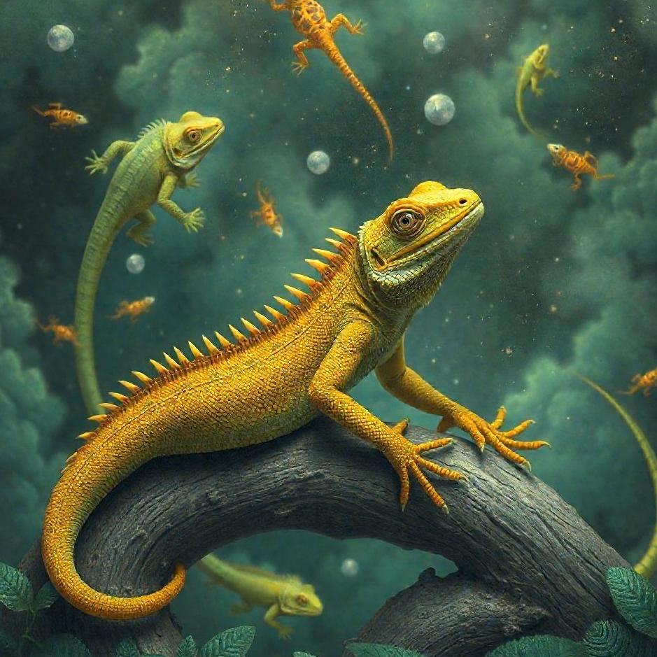 Dream : Lizards everywhere in a dream