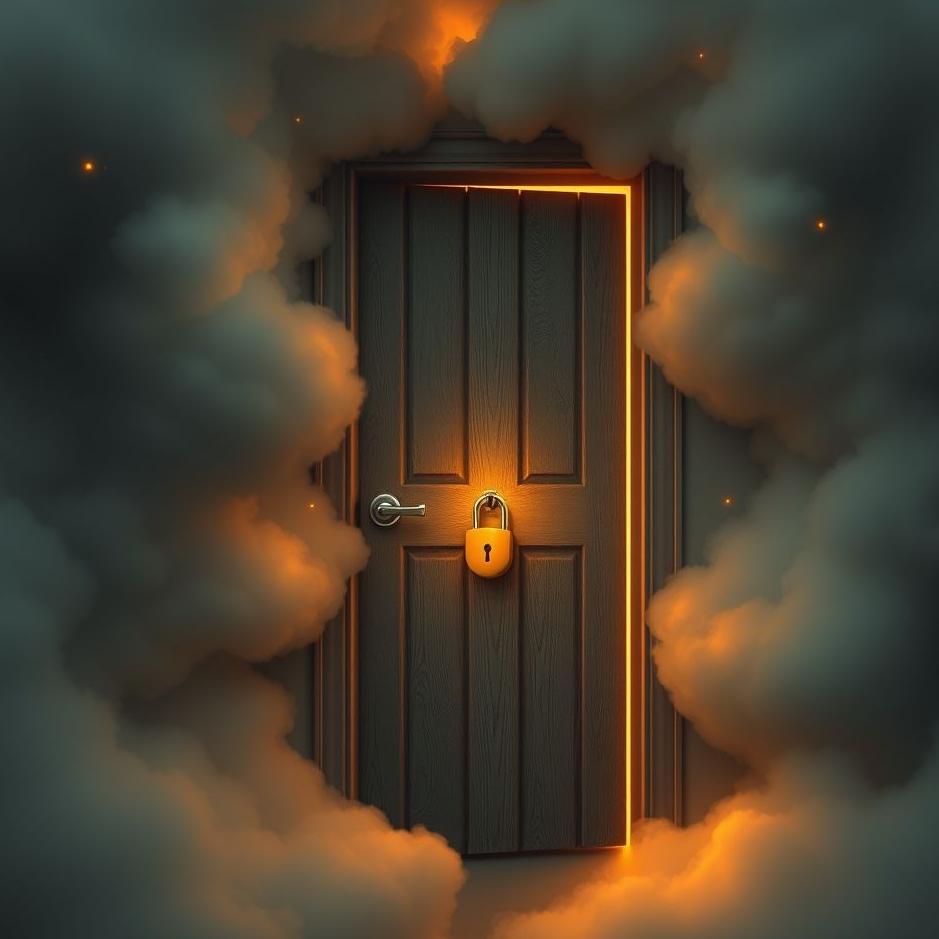 Dream : Lock the door from the inside in a dream