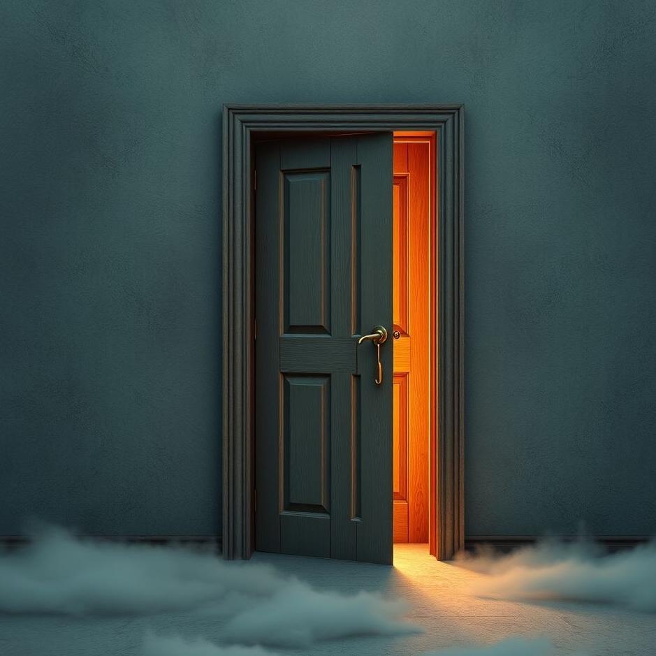 Dream : Locked door opening by itself in a dream