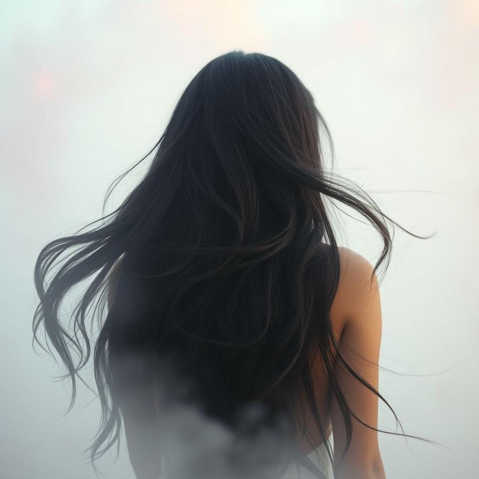 Dream : Long and black hair in a dream
