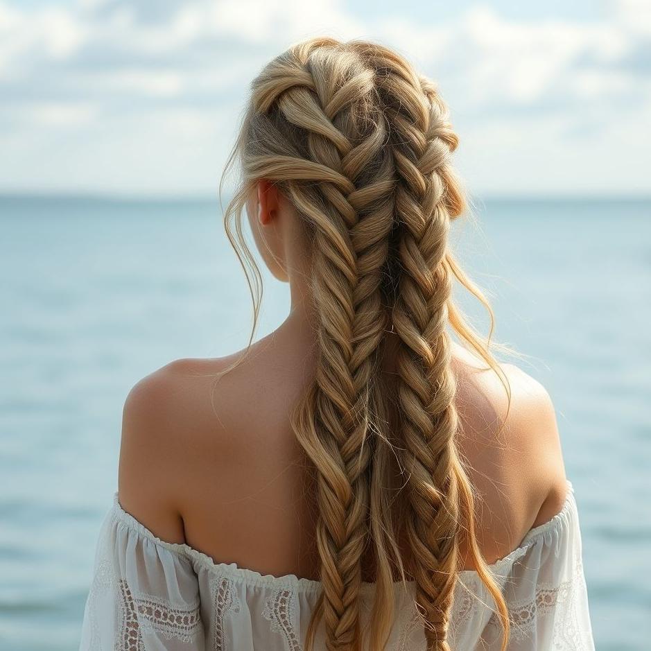 Dream : Long and braided hair in a dream
