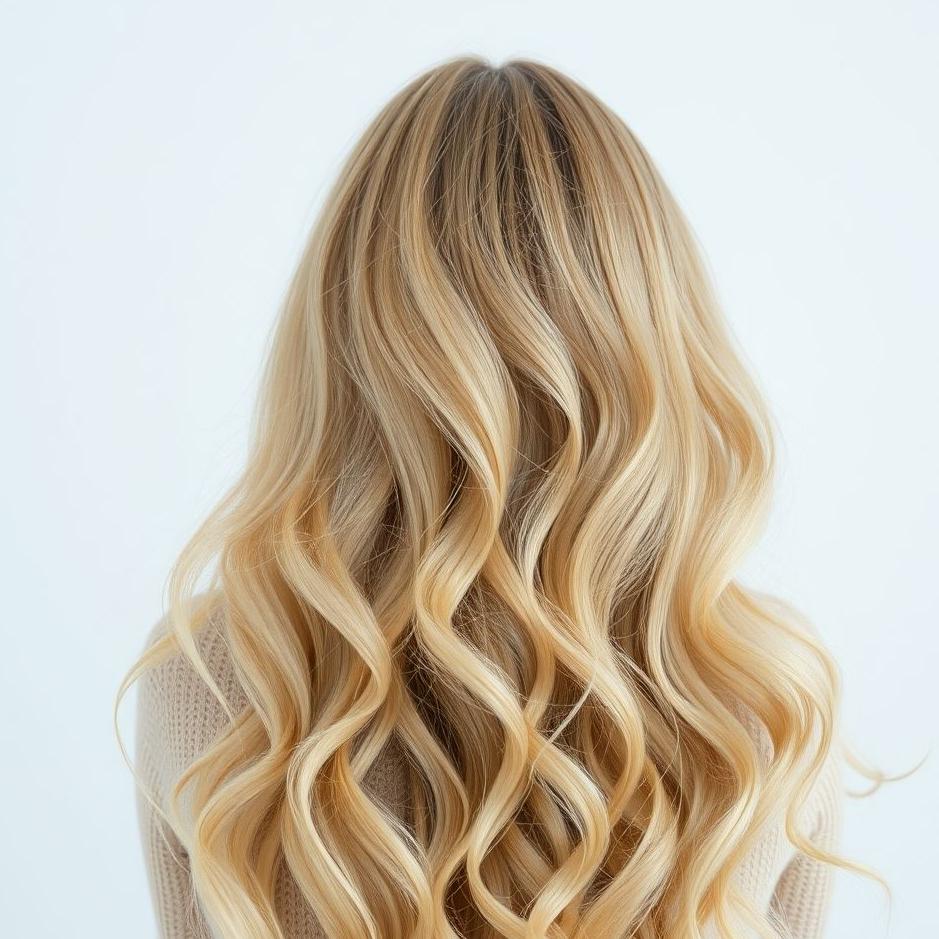 Dream : Long and wavy blonde hair in a dream
