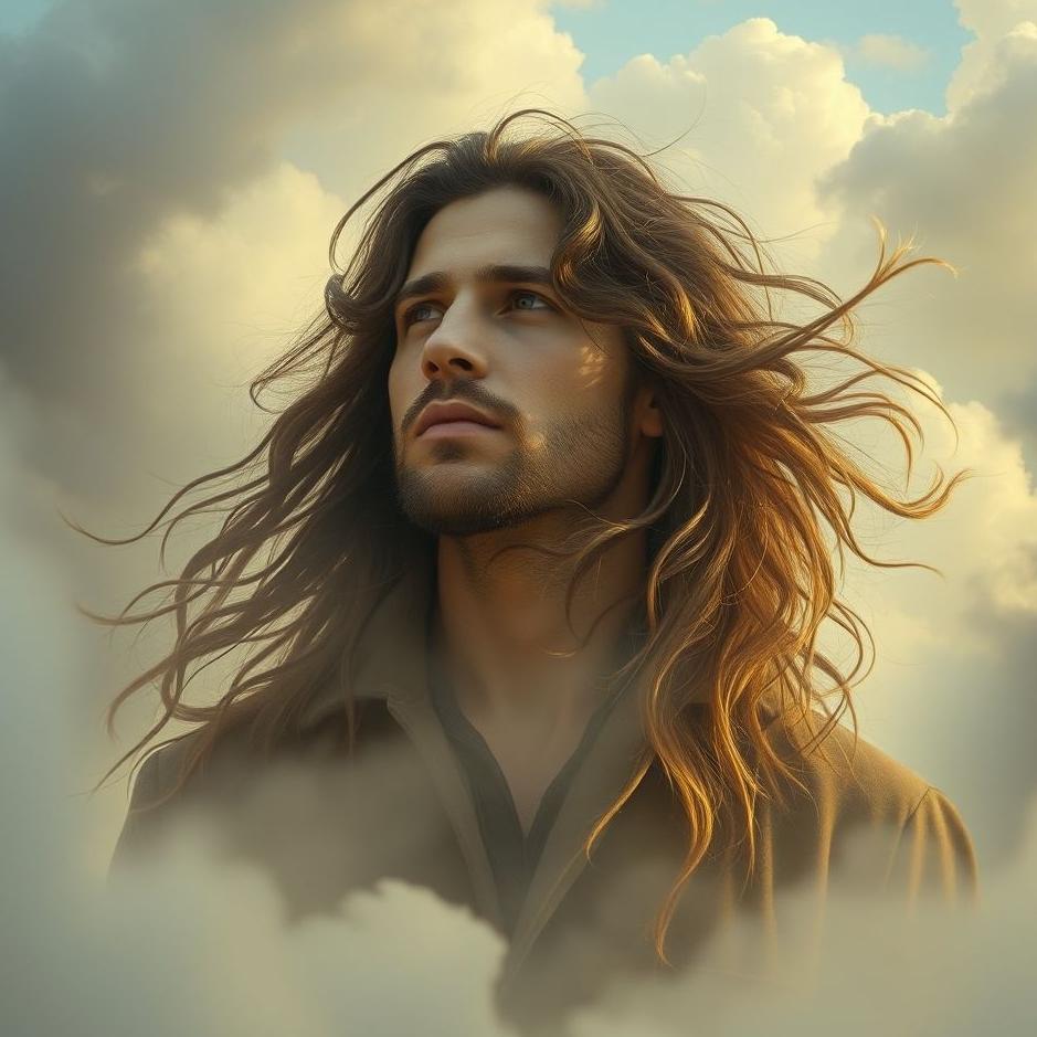 Dream : Long hair on a man in a dream