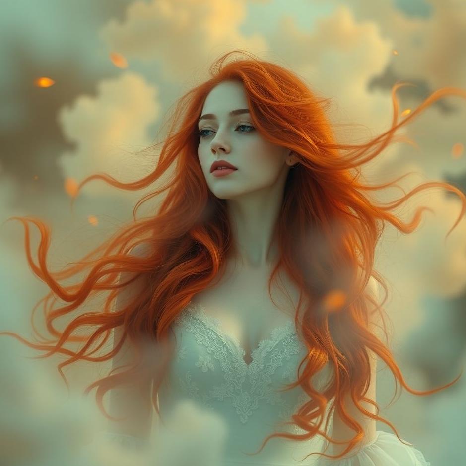 Dream : Long red hair in a dream
