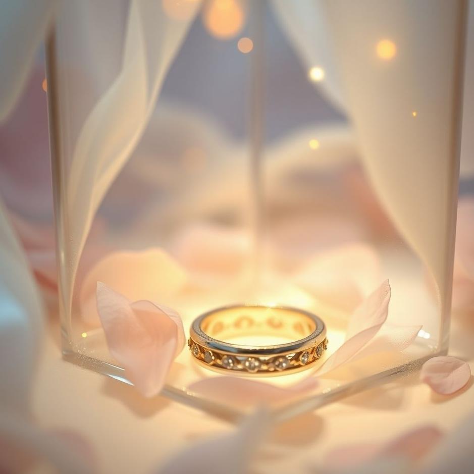 Dream : Look at the bottom wedding ring in the dream