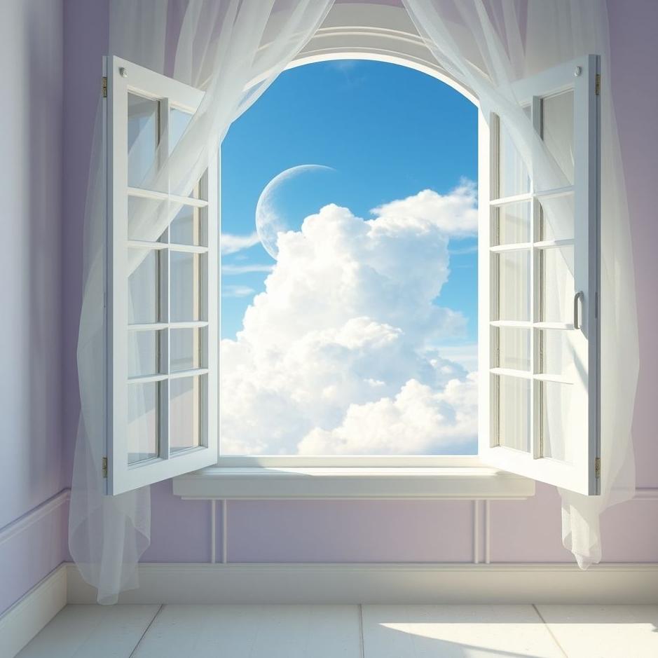 Dream : Look at the open window in the dream