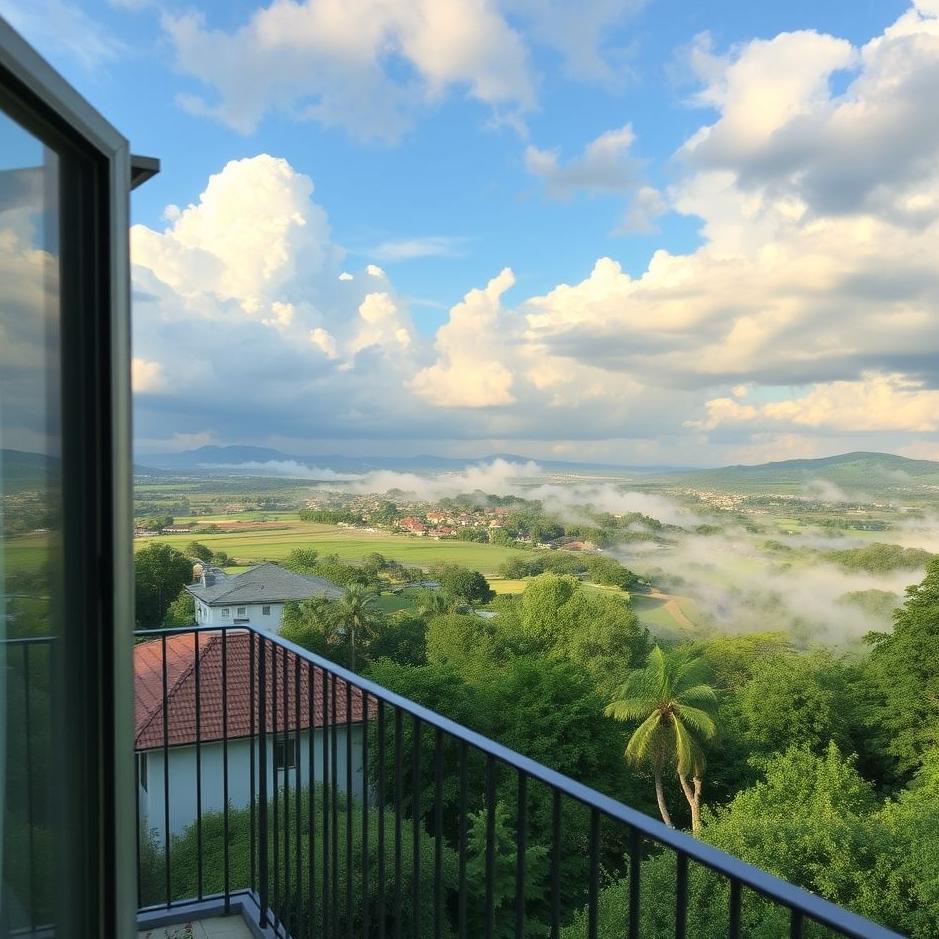 Dream Dictionary : Looking around from the balcony in a dream