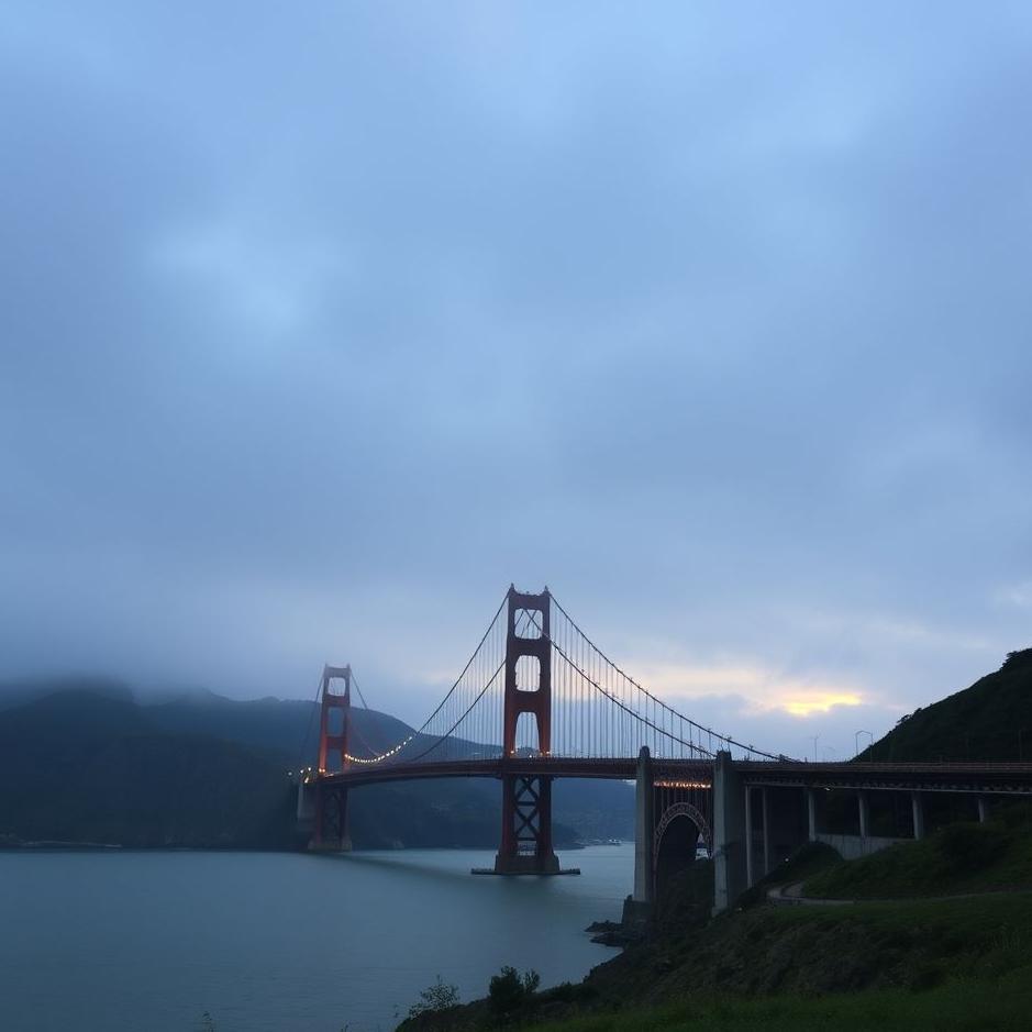 Dream : Looking at a bridge from afar in your dream