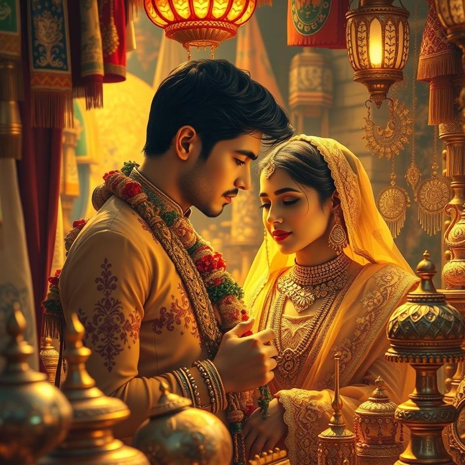 Dream : Looking at a dowry with your lover in your dream