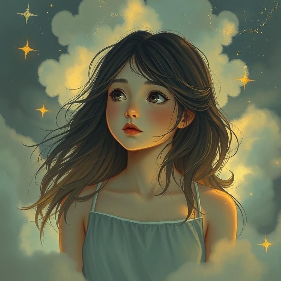 Dream : Looking at a girl in a dream