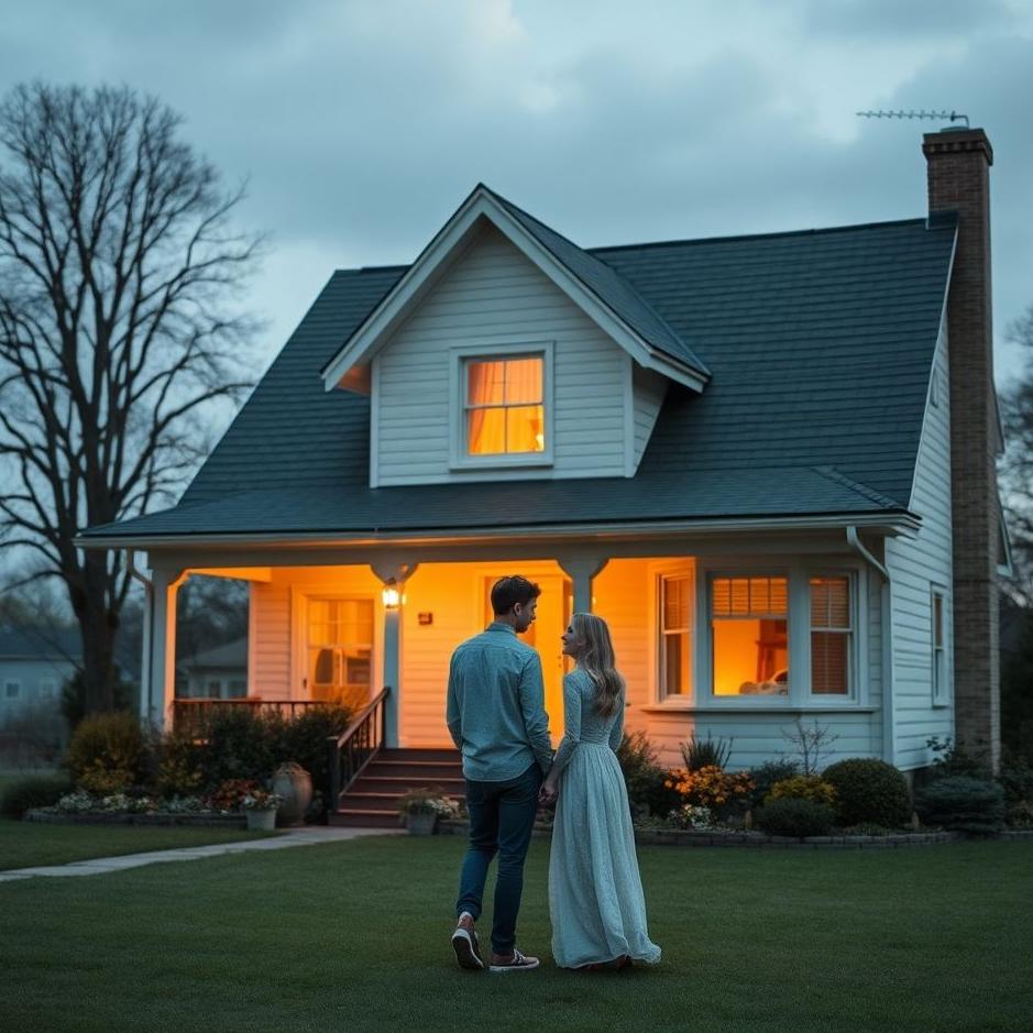 Dream : Looking at a house with your lover in a dream