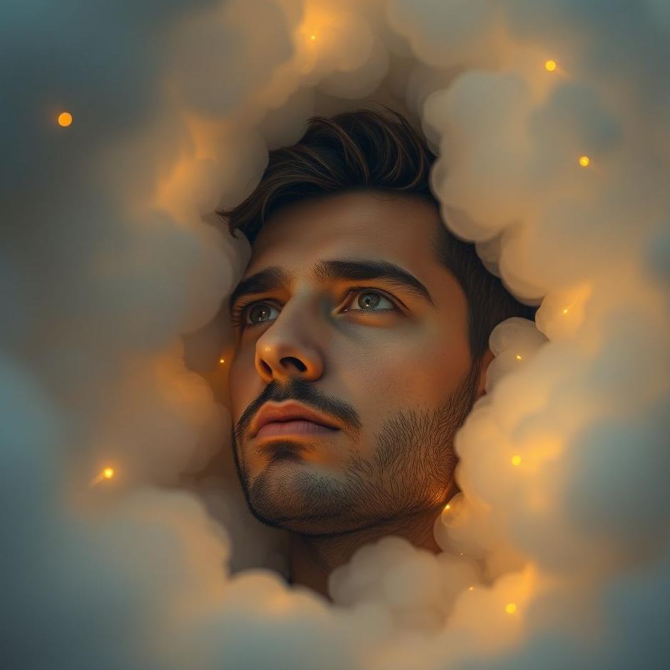 Dream : Looking at a man in a dream