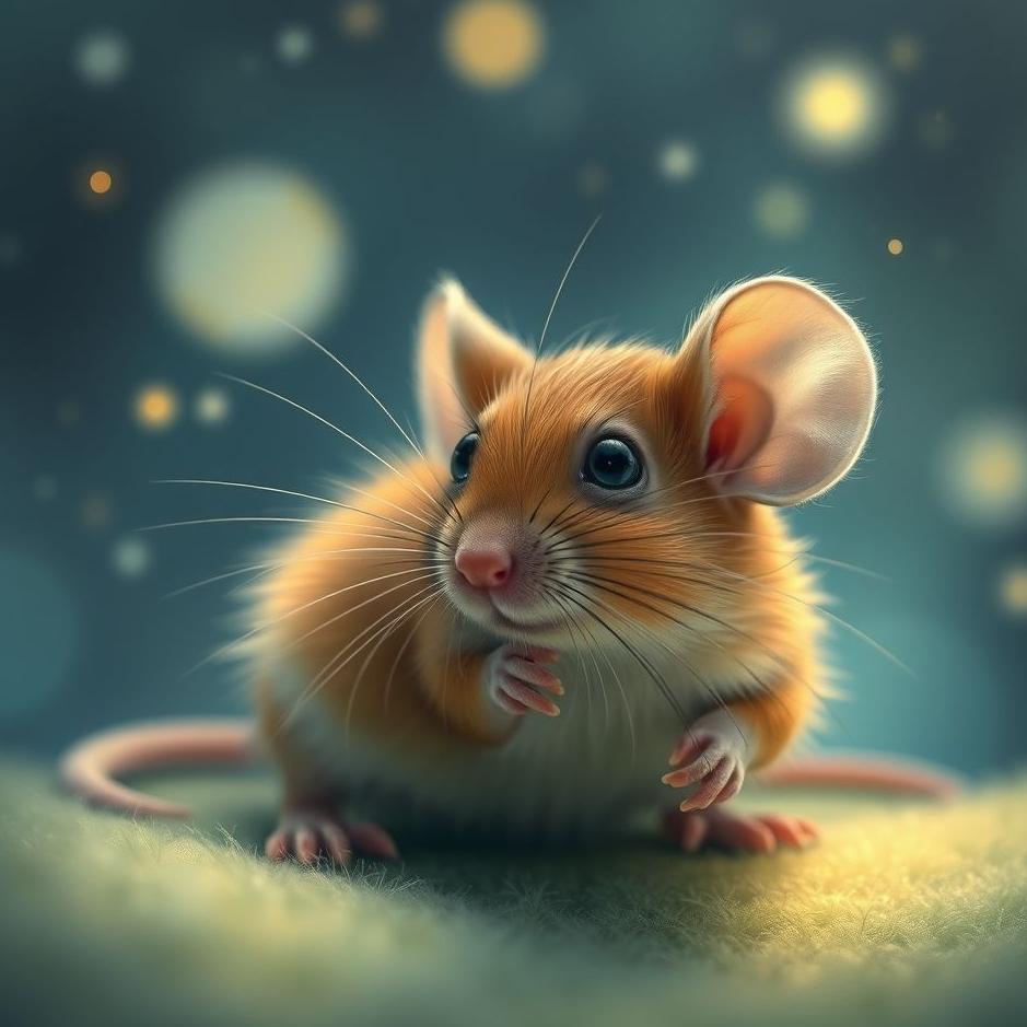 Dream : Looking at a mouse in a dream