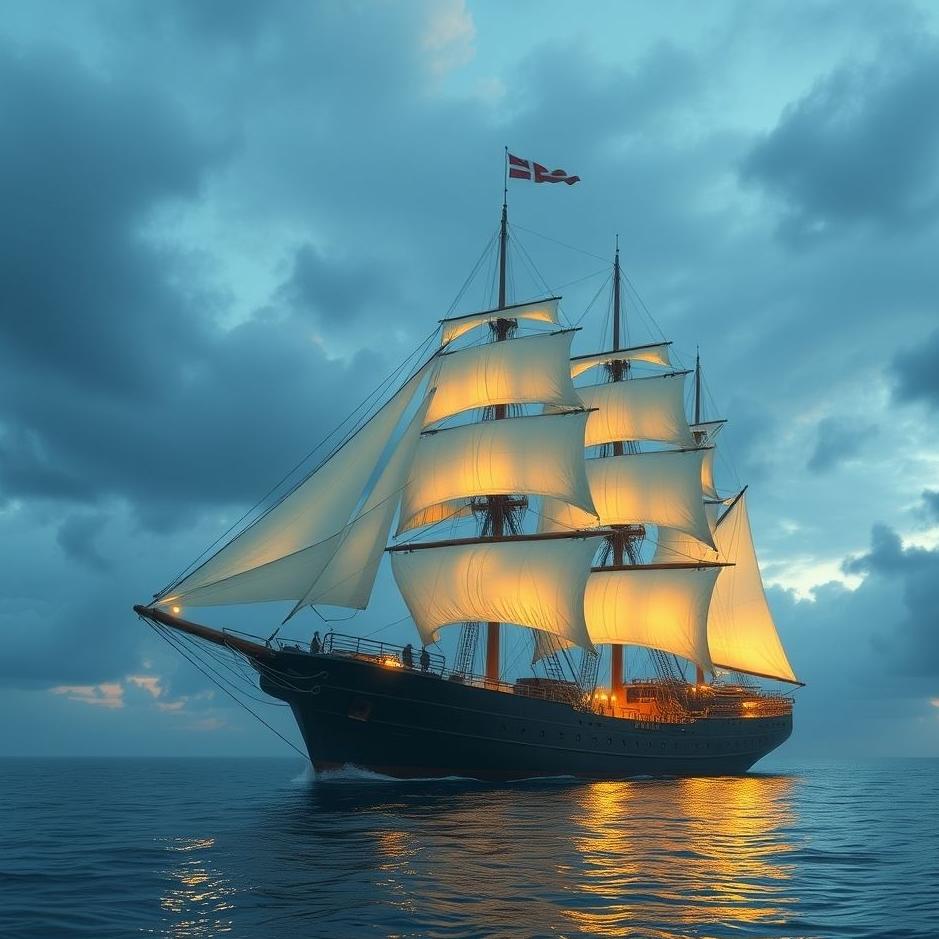 Dream : Looking at a ship in a dream