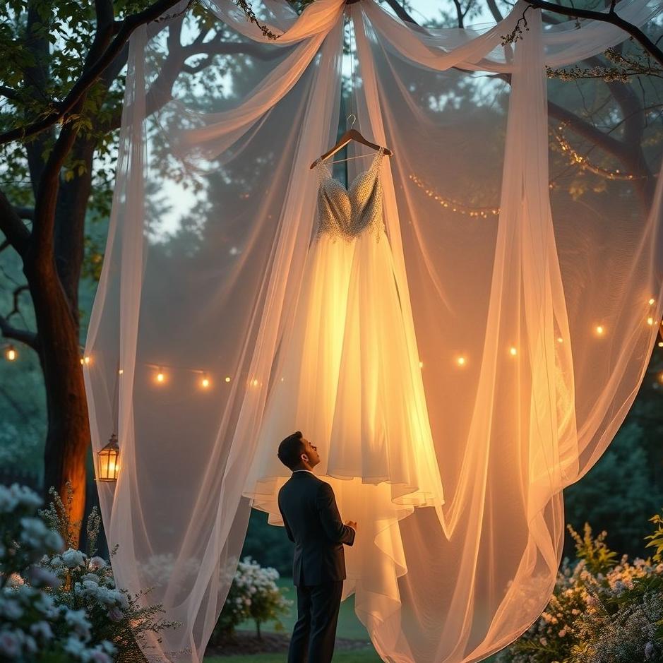 Dream : Looking at a wedding dress while you are married in a dream