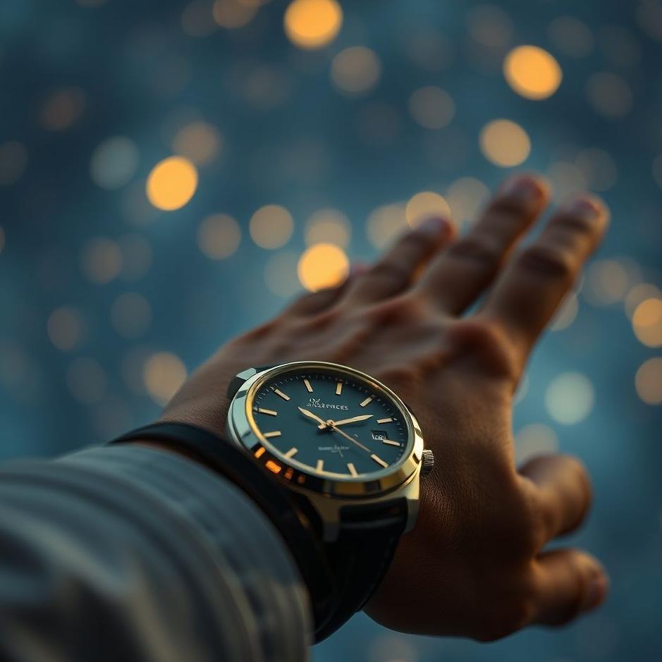 Dream : Looking at a wristwatch in a dream