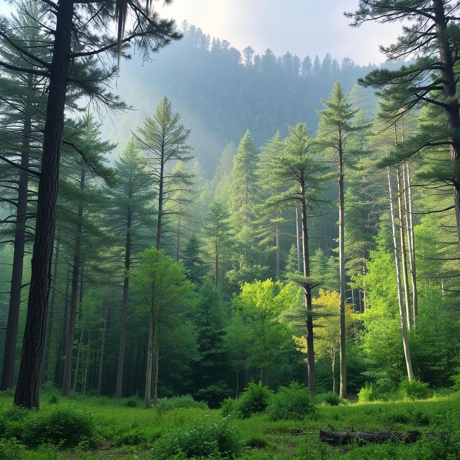 Dream : Looking at the forest in a dream